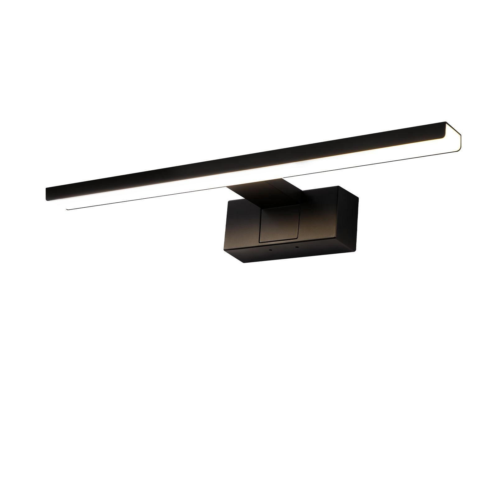 SPIEGELLEUCHTE Oberhausen 30/5.1/12.8 cm - Schwarz, Metall (30/5.1/12.8cm) - Nettlife