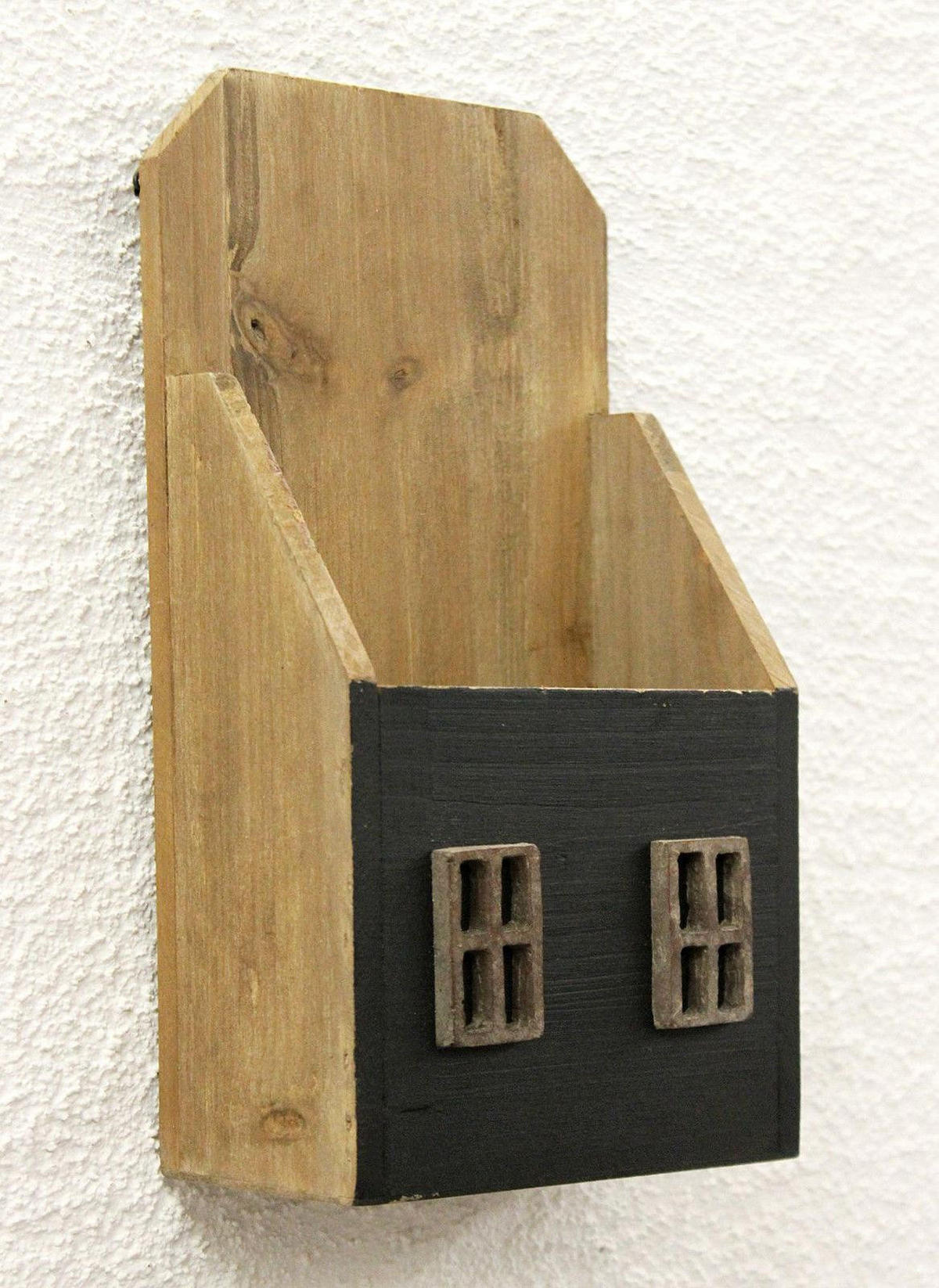 WANDREGAL Holz 14/7,5/27 cm - Braun, Holz (14/27/7.5cm) - DanDiBo