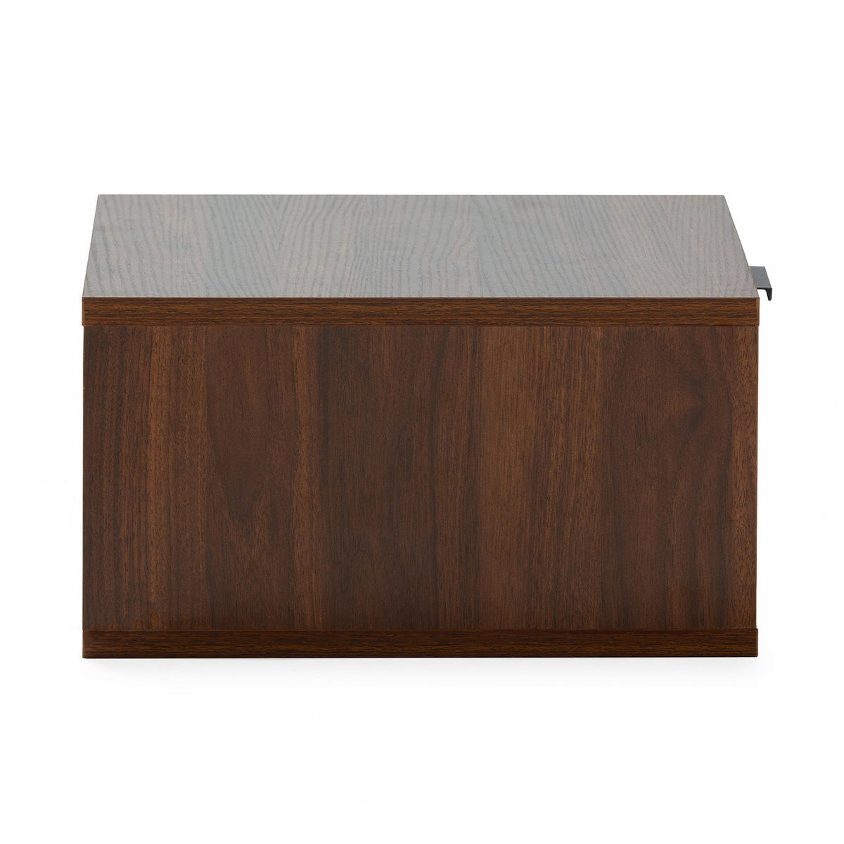 SCHWEBENDER NACHTTISCH Lluvia Walnuss - Walnussfarben, Holzwerkstoff (40/19/35cm) - VS Venta-stock