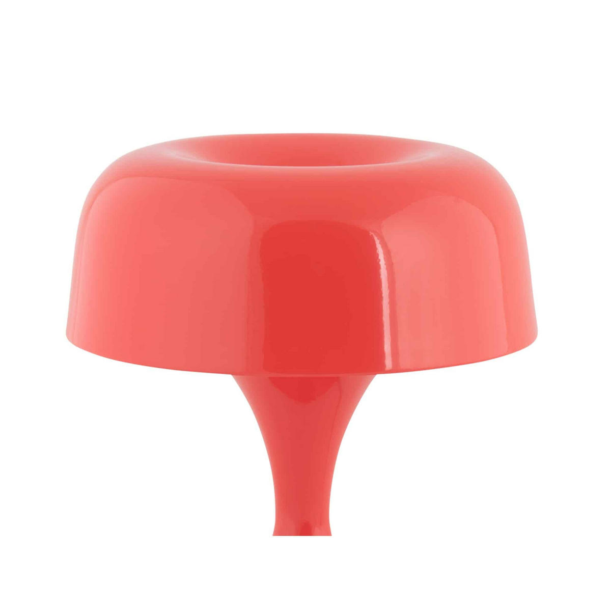 TISCHLAMPE Moda Retro - Rot - 15,5/15,5/20 cm - Rot, Metall (15/15/20cm) - Leitmotiv