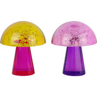 BRIEFBESCHWERER Glückpilz 2er-Set bunt - Multicolor, Glas (9.8/12/9.8cm) - FURNARO