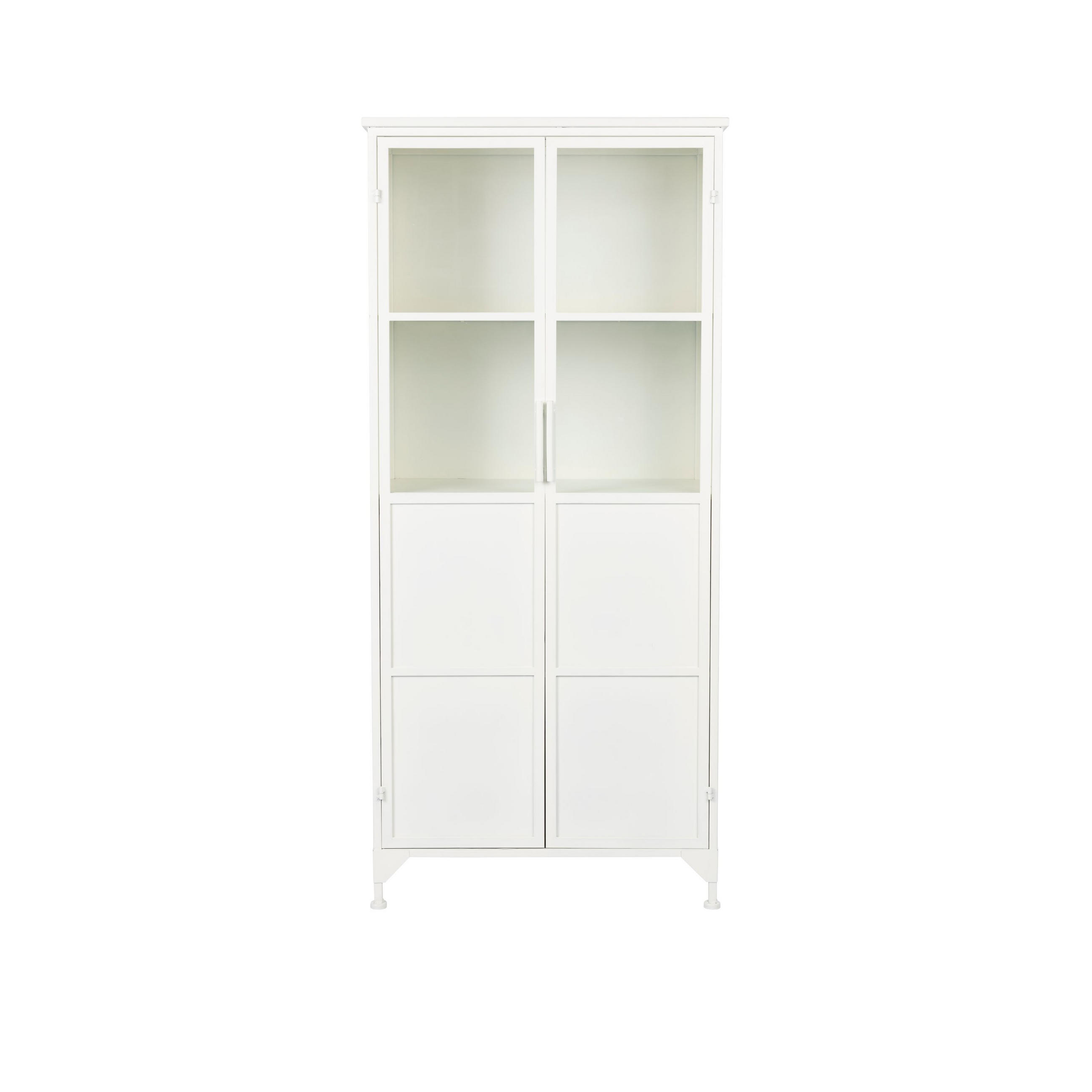 Housecraft Living Aufbewahrungsschrank Weiß 35x150x68 cm