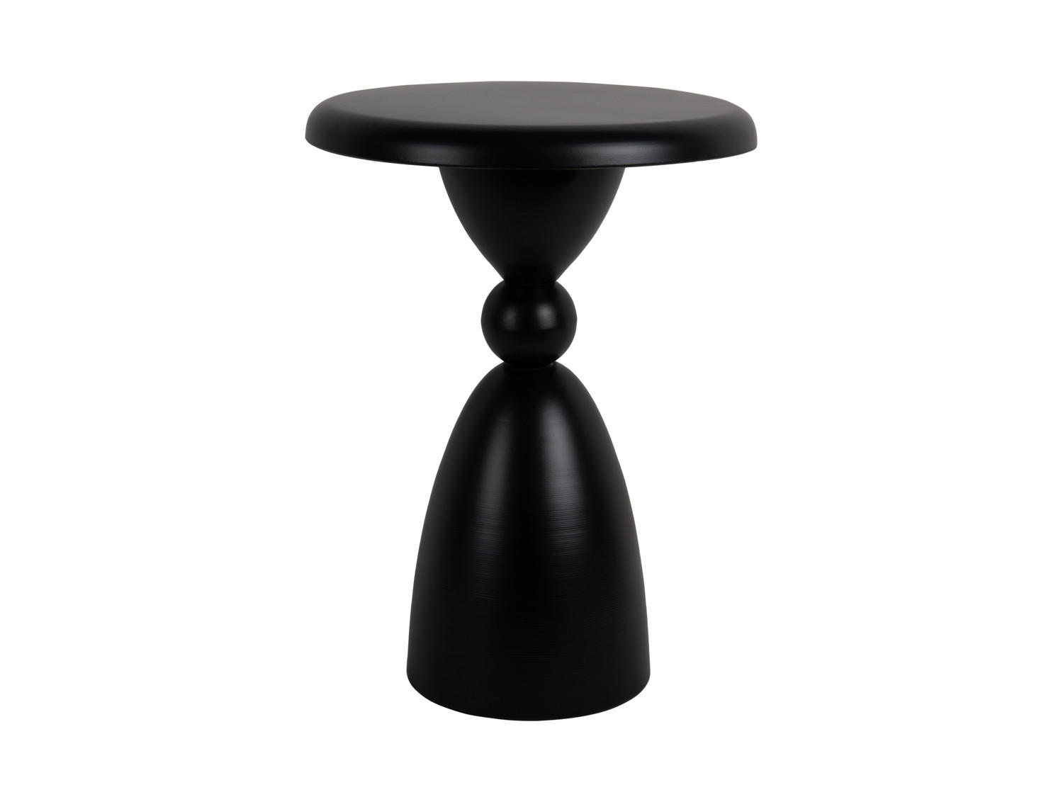 BEISTELLTISCH Folly Outdoor 34/34/46 cm - Schwarz, Metall (34/34/46cm) - Leitmotiv