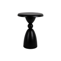 BEISTELLTISCH Folly Outdoor 34/34/46 cm - Schwarz, Metall (34/34/46cm) - Leitmotiv