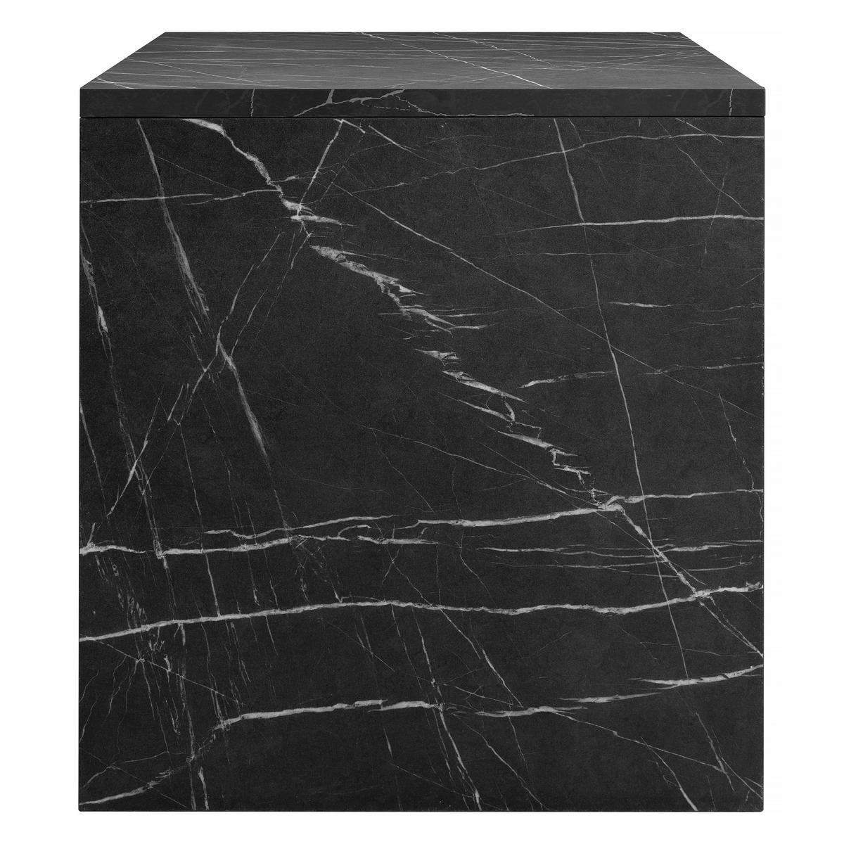 SCHREIBTISCH mit Ablage in Schwarz MORRISON - Schwarz, Holzwerkstoff (75/100/75cm) - RNT By Really Nice Things