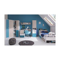 SCHLAFZIMMER Set 6-tlg. – PLANET System – Sonoma Eiche / Weiß - Eichefarben, Holzwerkstoff (90/190/90cm) - hi-markt