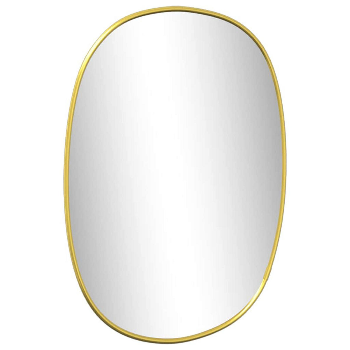 WANDSPIEGEL Golden 30x25 cm - Goldfarben, Glas (25/30/1cm) - furnicato