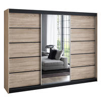 SCHWEBETÜRENSCHRANK 200 cm VILUNO 4 Farbe:Sonoma - Braun, Holzwerkstoff (200/215/59.5cm) - A&J MöbelLand