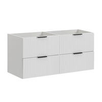 WASCHTISCHUNTERSCHRANK 120.4cm Adriel Weiß - Weiß, Holzwerkstoff (120.4/57/46cm) - Petits-meubles