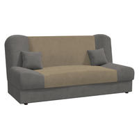 SCHLAFSOFA Jonas Style - Grau, Holz/Textil (195/86/87cm)
