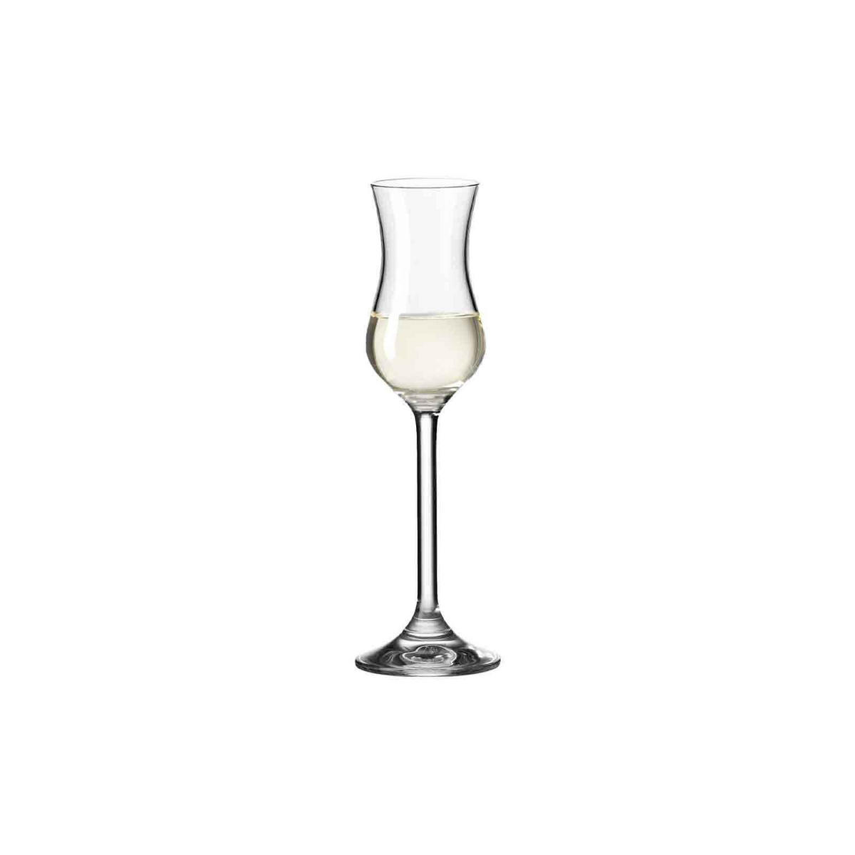 GRAPPAGLÄSER Daily transparent 30 ml 6er Set - Transparent, Glas (0.1L) - Leonardo Living