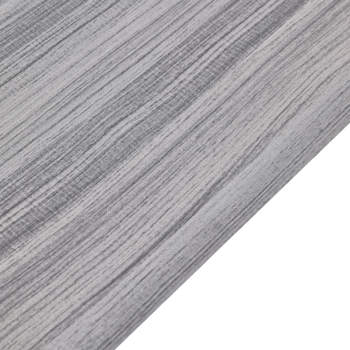 PVC-BODENBELAG Selbstklebender in Holzoptik Grau Einfach zuschneidbar Pflegeleicht Schnelle, werkzeugfreie Verlegung60x1000 cm - Grau, Kunststoff (100/60/1cm) - Livingandhome