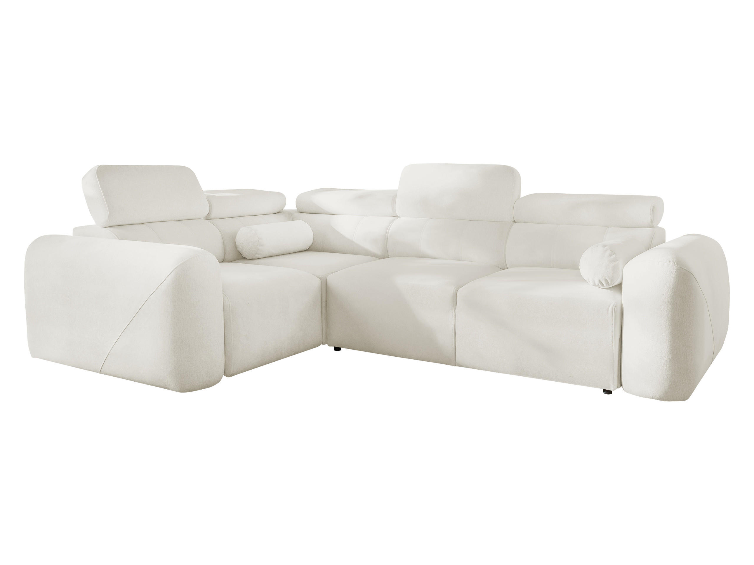 ECKSCHLAFSOFA Volare II, Seite: Links - Creme, Holz/Textil (273/204cm) - MIRJAN24