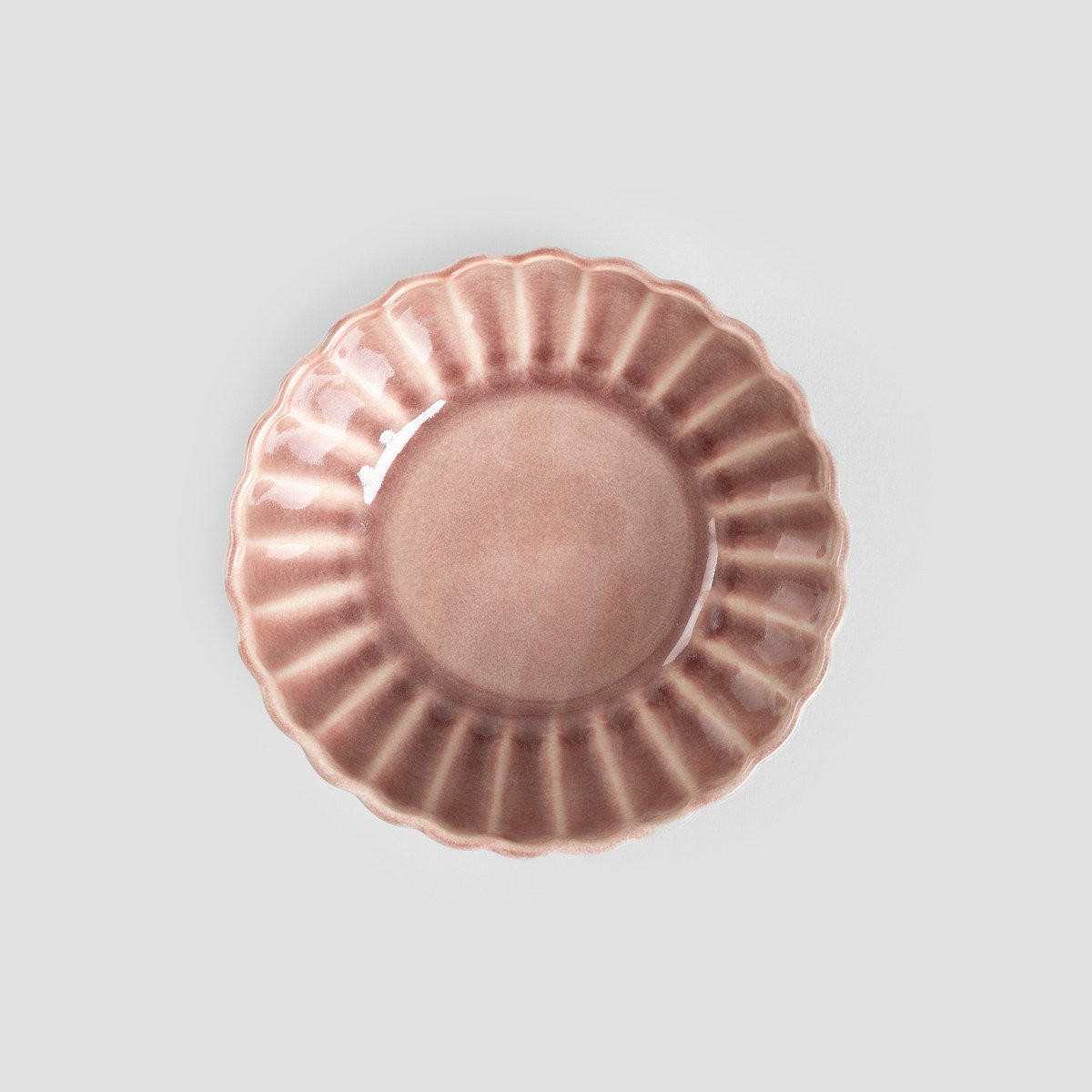 SCHALENSET Melida rosa 16 cm 6er-Set - Rosa, Keramik - Homla