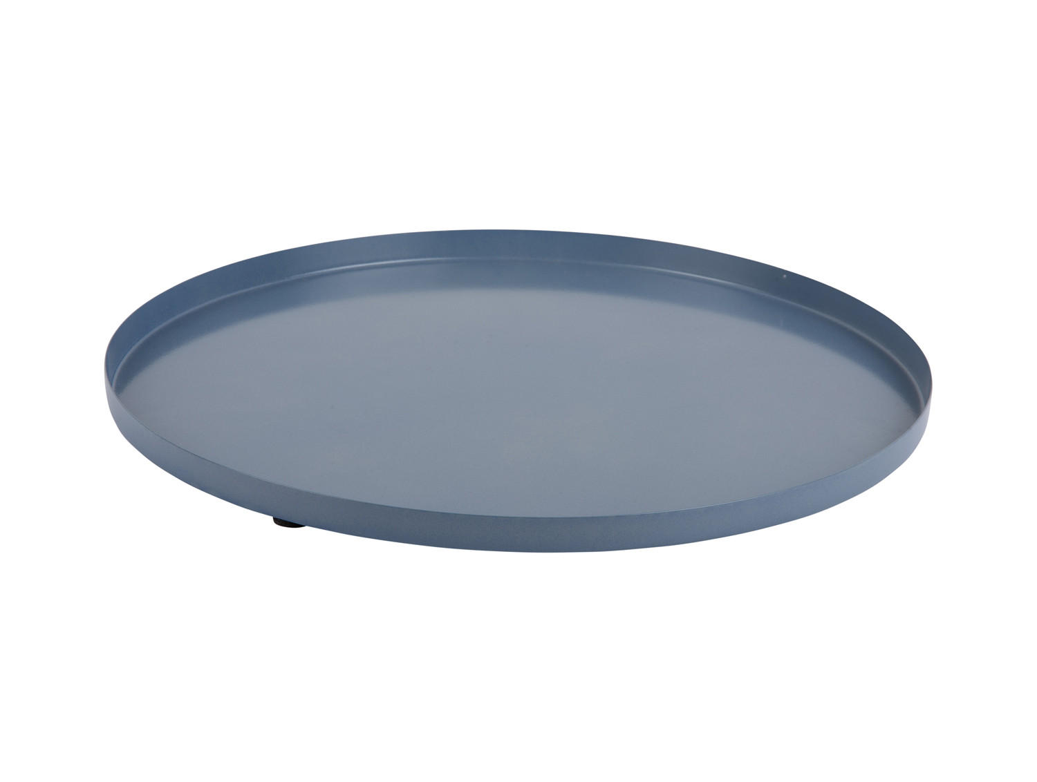 SERVIERTABLETT Servir 35/35/1 cm - Blau, Metall (35/1/35cm) - Present Time