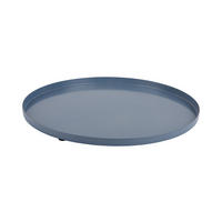 SERVIERTABLETT Servir 35/35/1 cm - Blau, Metall (35/1/35cm) - Present Time