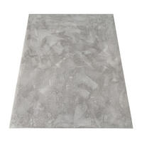 TEPPICH Kurzflor waschbar Einfarbig Wohnzimmer schmutzabweisend Grau 160x220 - Grau, Textil (160/220cm) - KADIMA DESIGN
