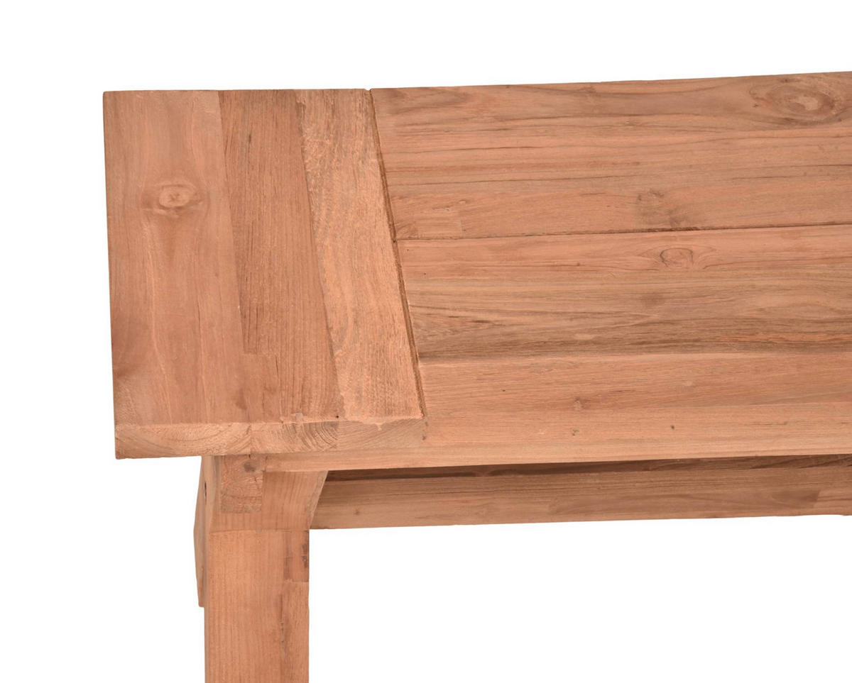 GARTENBANK Norma Terrassenbank - Braun, Holz (35/48/200cm) - DELUKE