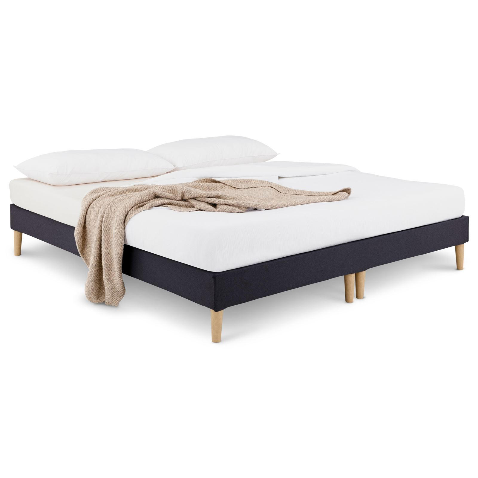 Idimex Futonbett Schwarz 180x200 cm