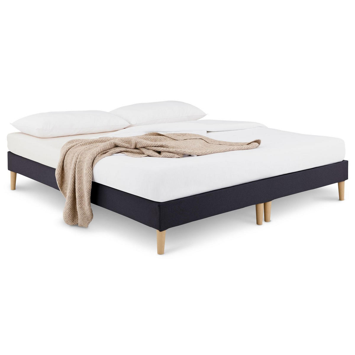 FUTONBETT RENNES 180x200 cm schwarz - Schwarz, Holzwerkstoff (180/200cm) - IDIMEX