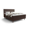 BOXBETT NARA mit Matratze H3, Bonell und Topper 160x200 POSO 004 - Braun, Textil (160/200cm) - Bedante