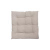 BODENKISSEN aus taupefarbener Baumwolle, 60/60 cm CALMA - Taupe, Textil (60/60/5cm) - RNT By Really Nice Things