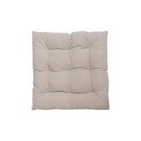 BODENKISSEN aus taupefarbener Baumwolle, 60/60 cm CALMA - Taupe, Textil (60/60/5cm) - RNT By Really Nice Things