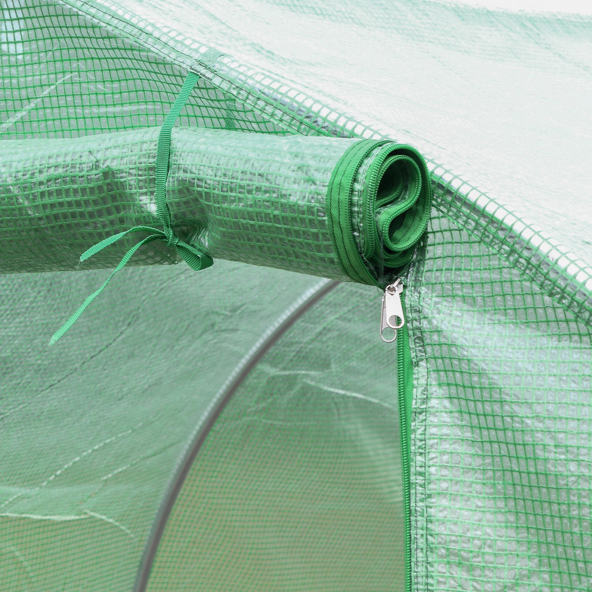 GEWÄCHSHAUSFOLIE 3x3x2 m grün - Grün, Kunststoff (300/200/300cm) - Fortuna Lai