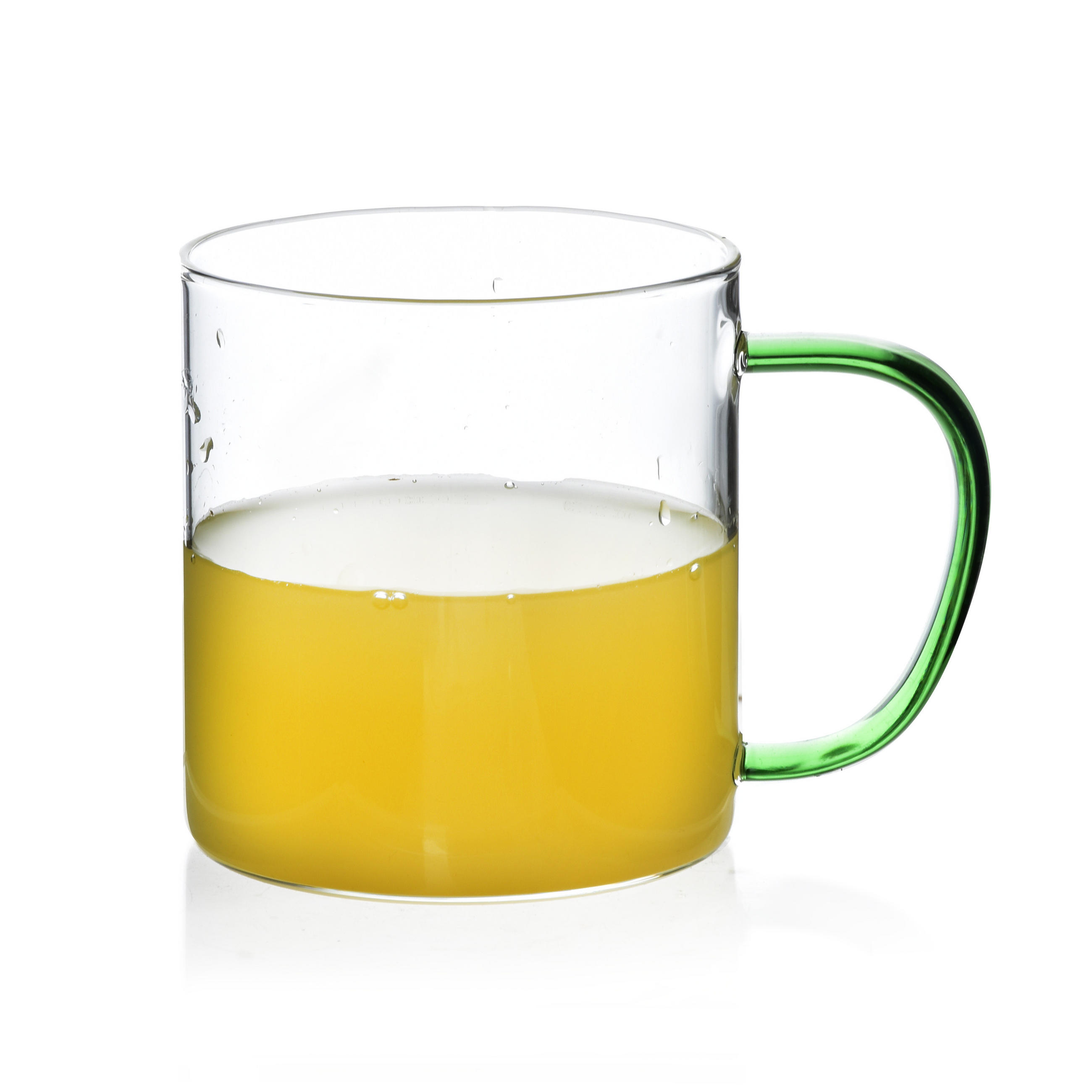 BECHER Peter Grün 12.5/8.3/9 cm Glas - Grün, Glas (0.45L) - Mondex