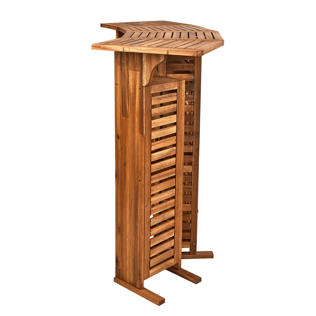 GARTENBAR Turntable - Braun, Holz/Holzwerkstoff (56/102/150cm) - Butlers