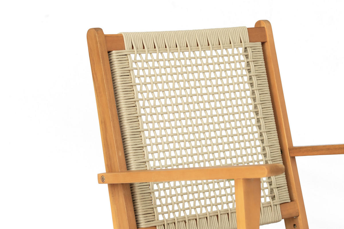 SESSEL Holz Braun - Braun, Holz (66/82/95cm) - Nordlys