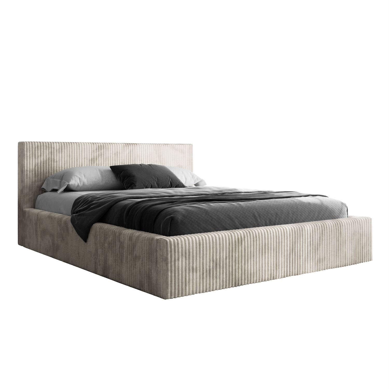 Lookway Polsterbett Creme 120x200 cm