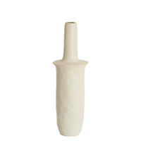 VASE Sennes Weiß Ø20/65,5 cm - Weiß, Keramik (65.5cm) - Light & Living