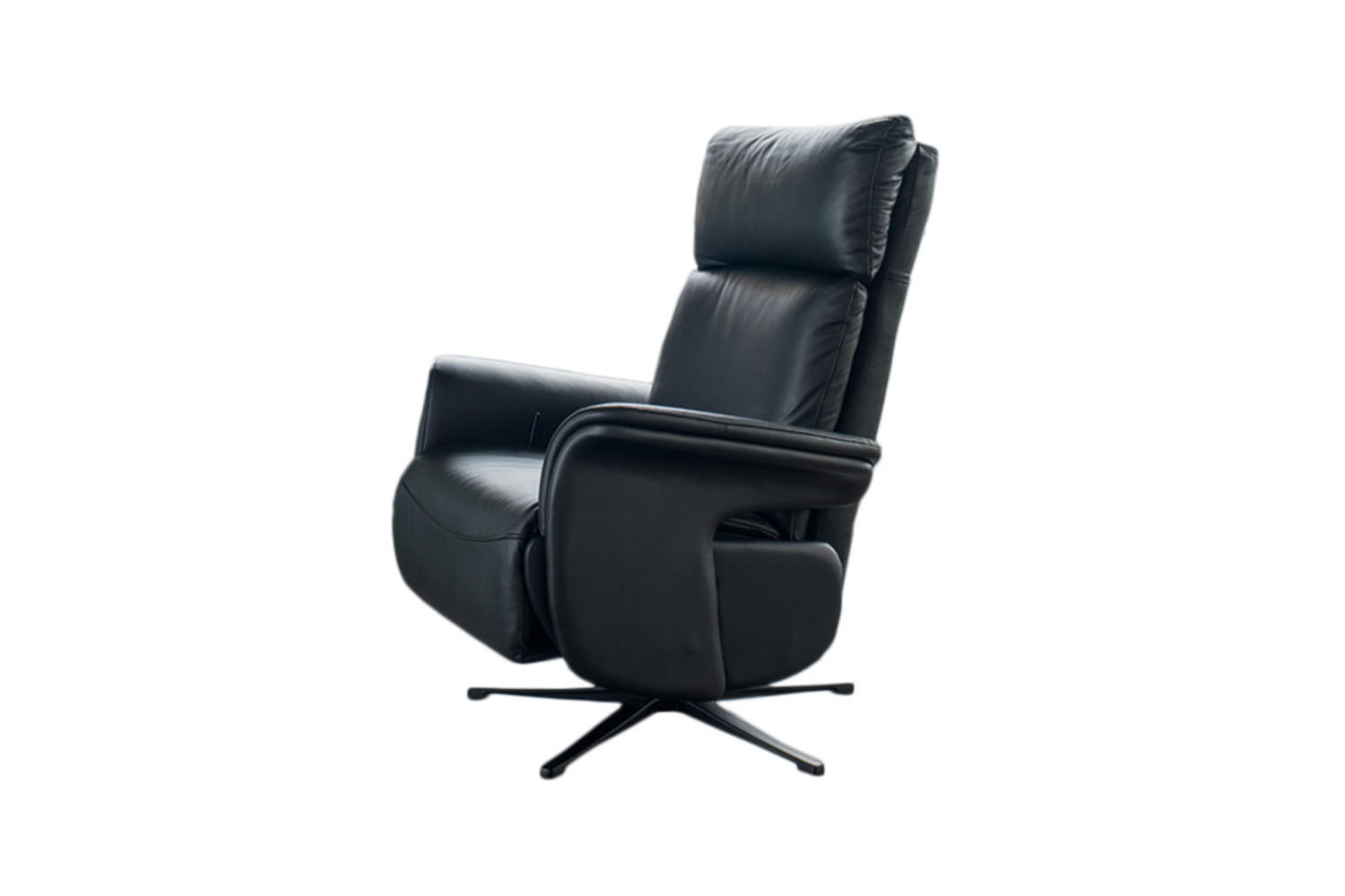 Kawola Relaxsessel Schwarz 78x111x86 cm