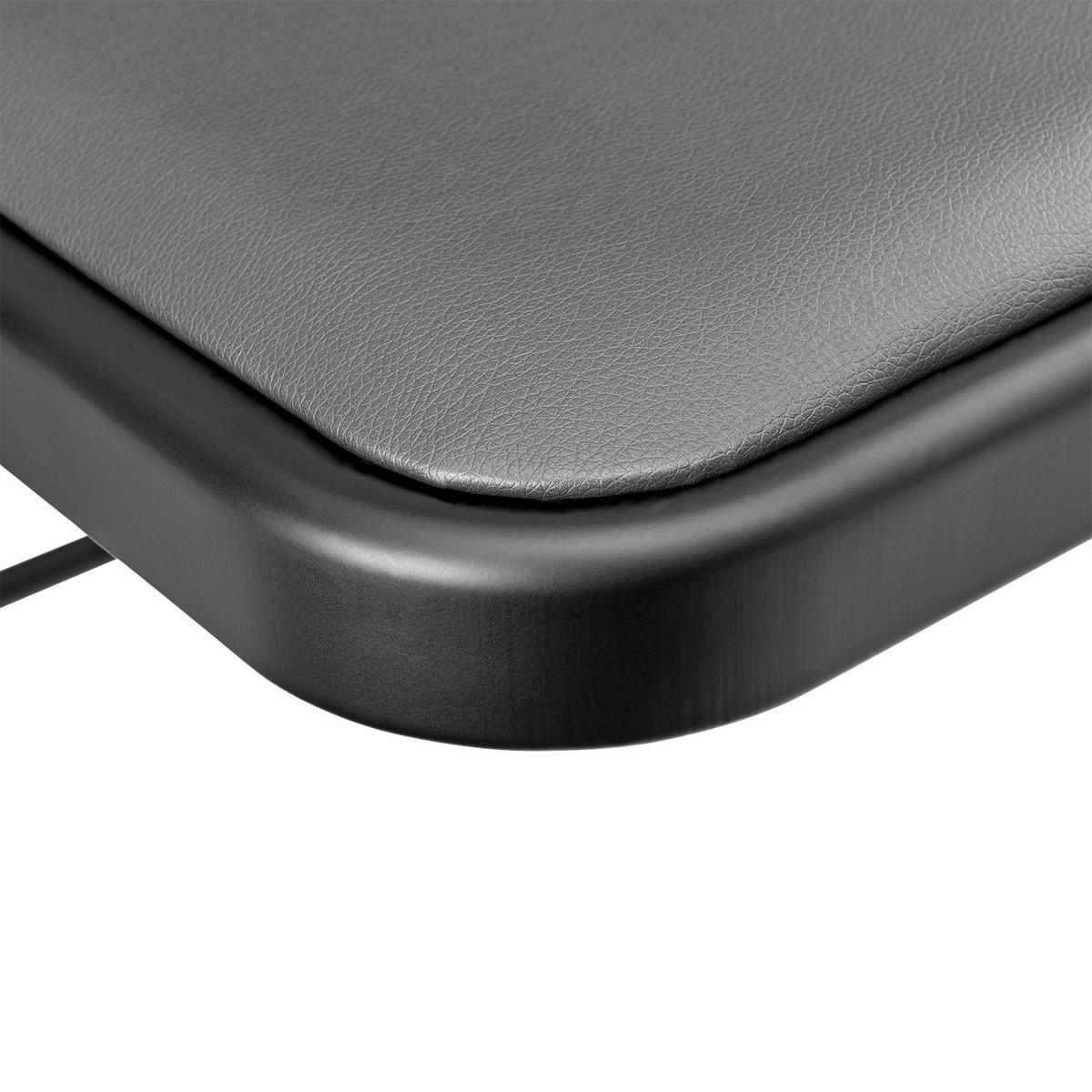STUHL-SET 6 TLG. - Schwarz/Grau, Kunststoff/Metall (46/80/50cm) - pro.tec