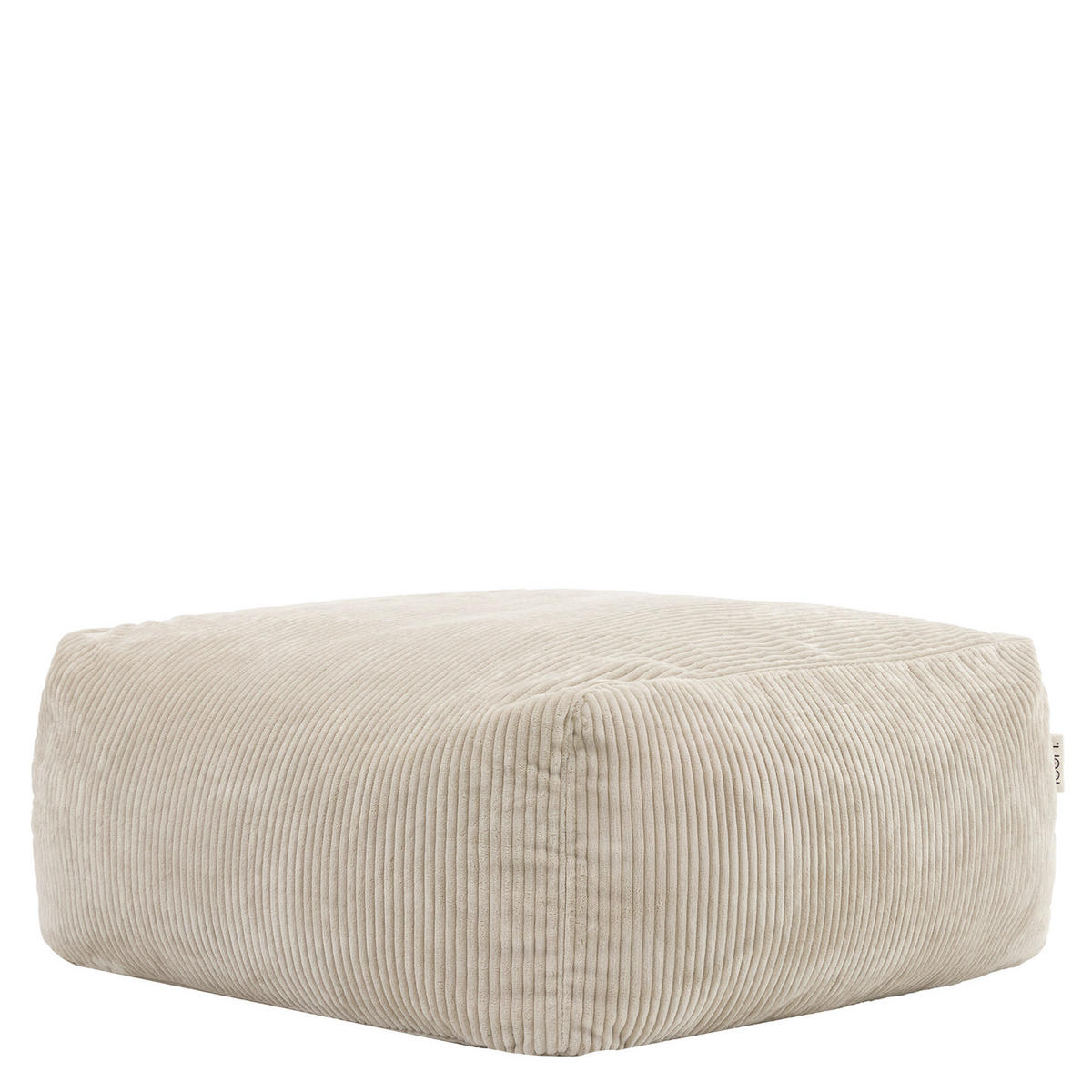 SITZSACK-OTTOMANE ZEN modular Cord - Beige, Textil (95/46/95cm) - icon