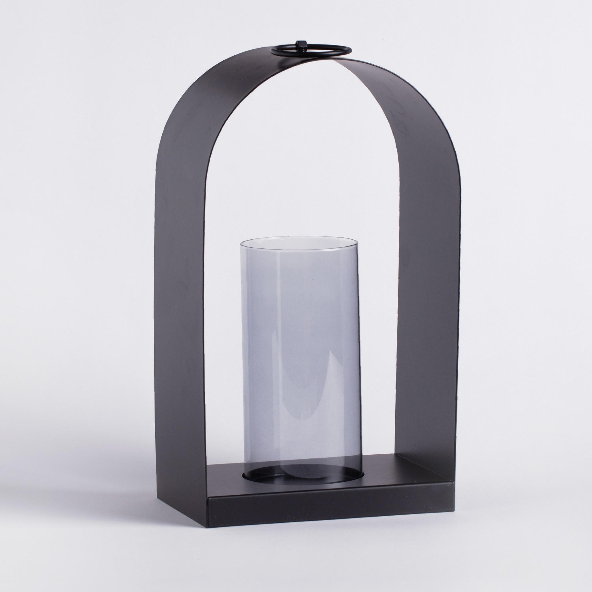 LATERNE Kurt - Schwarz, Metall (21/40/15cm) - home&you