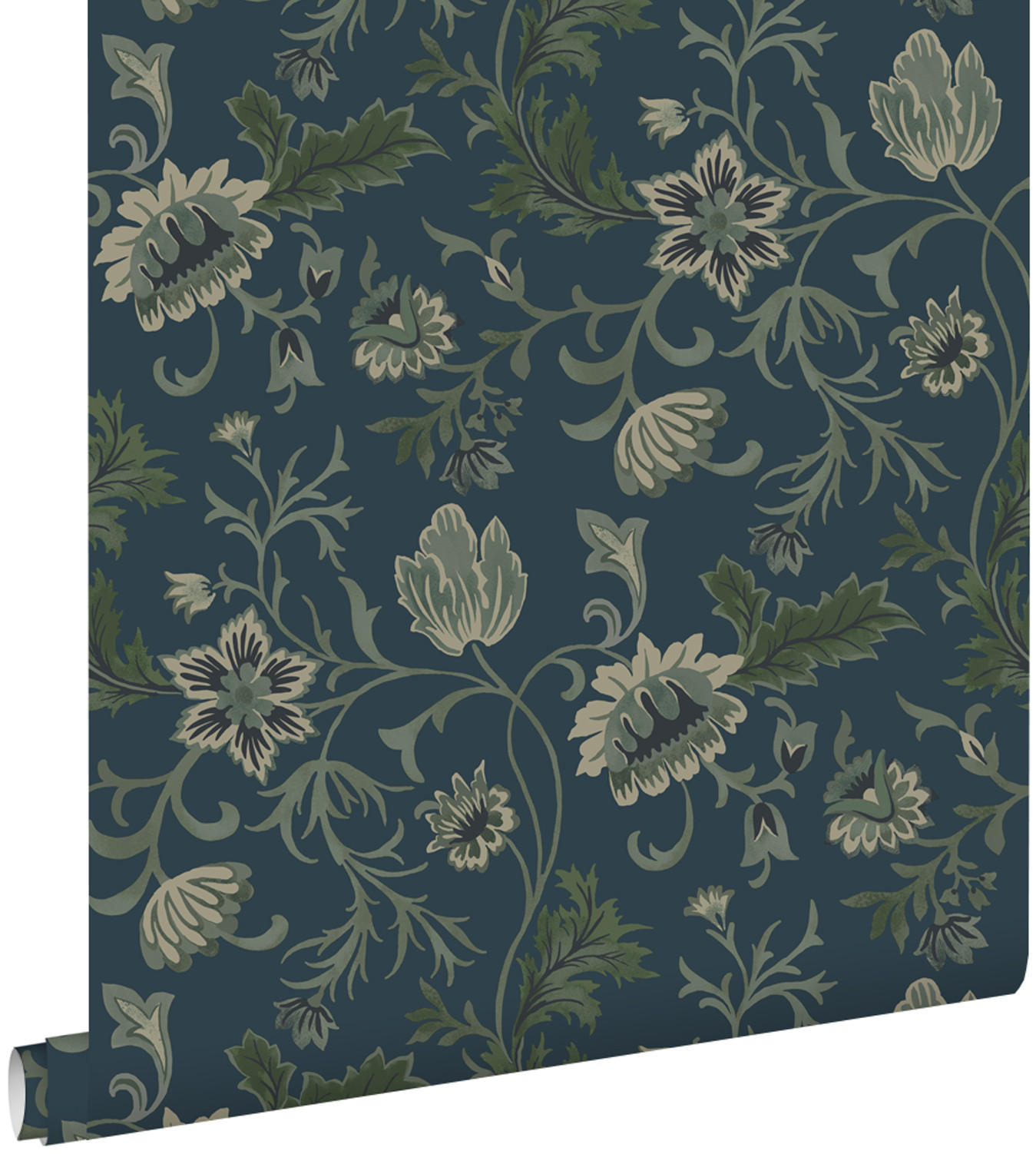 ESTAhome Tapete Blau 53x1000 cm