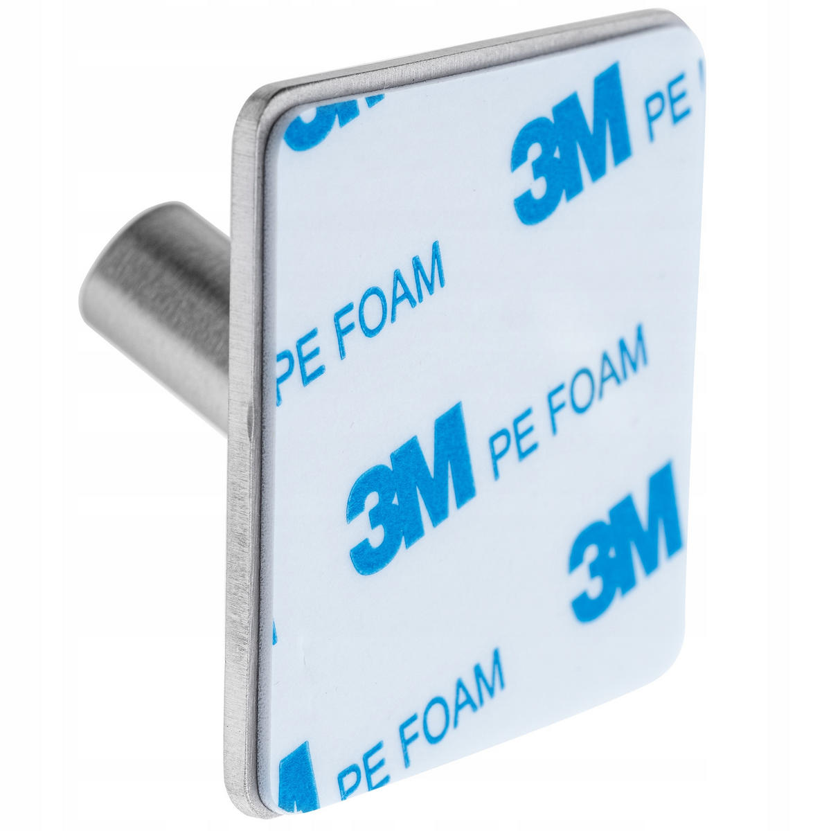 BADAUFHÄNGER quadratisch silber - Silberfarben, Metall (5/5cm) - KADAX