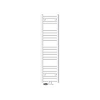 KOUPELNOVÝ radiátor Sahara 300 x 1400 mm, bílý, rovný, s ventilem, rohový - bílá, kov (30/140/3cm) - LuxeBath