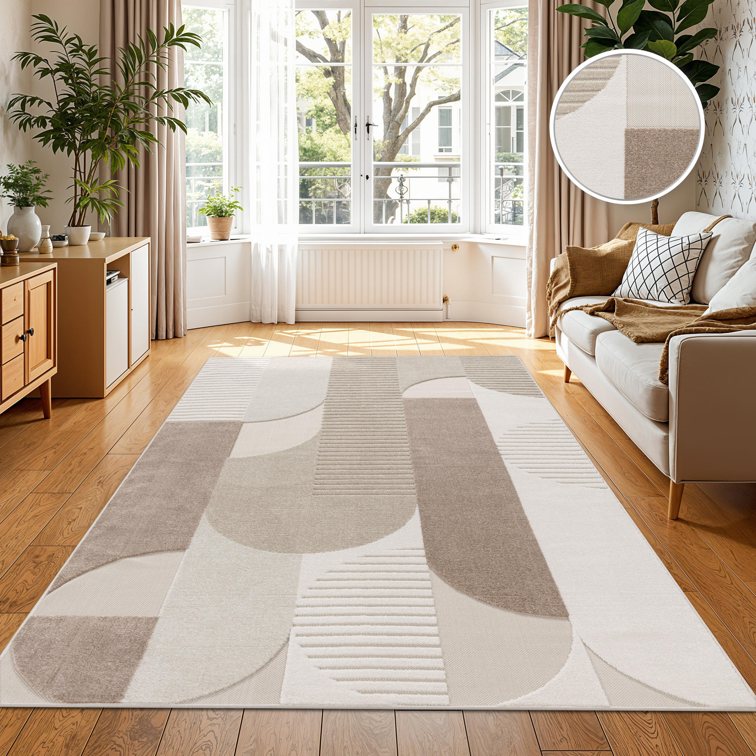 OUTDOORTEPPICH 80/150 cm Cotton 239 - Beige, Textil (80/150cm) - Paco Home