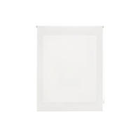 ROLLO Polyester Transluzent Grauweiß 140x175 - Hellgrau, Textil (140/175/1cm) - Purline