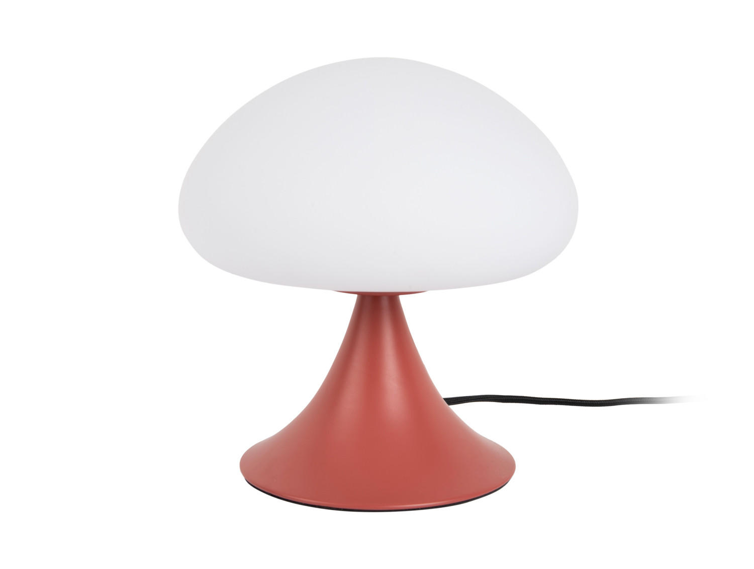 TISCHLAMPE Hongo 20/20/21 cm - Rot, Glas (20/20/21cm) - Leitmotiv