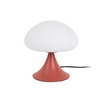 TISCHLAMPE Hongo 20/20/21 cm - Rot, Glas (20/20/21cm) - Leitmotiv