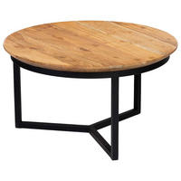 TISCH, 59x33cm - Braun, Holz (59/59/33cm) - Wanderlust
