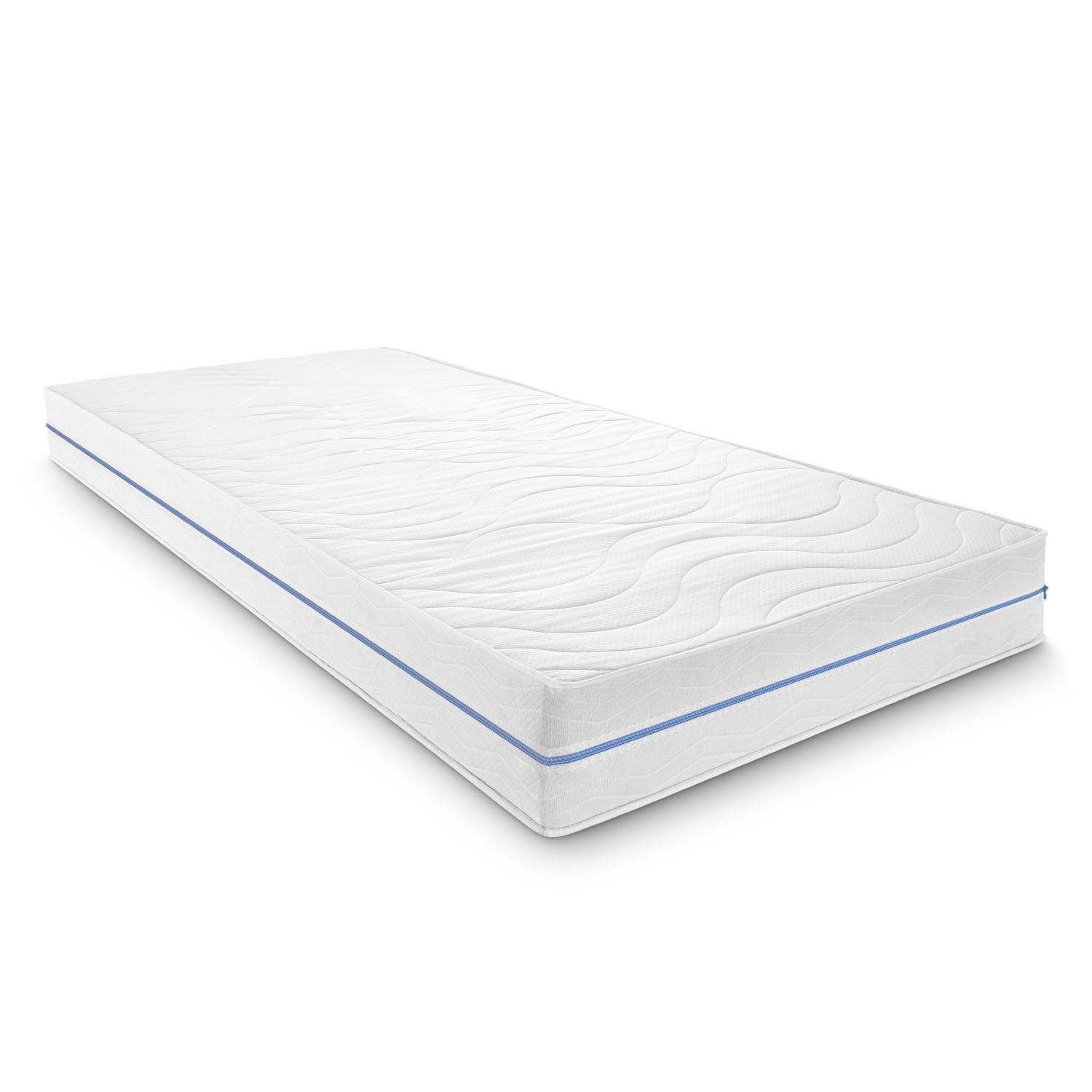 KALTSCHAUMMATRATZE Premium 90x200 cm - Weiß, Textil (90/200cm) - Supportho