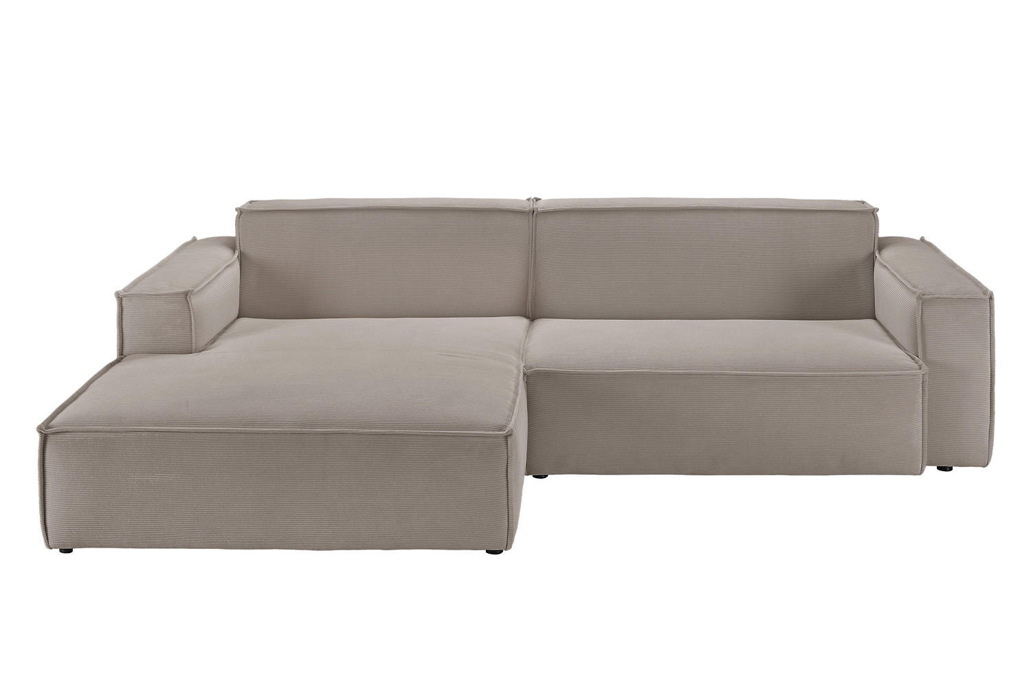Kawola Ecksofa Grau 276x168 cm
