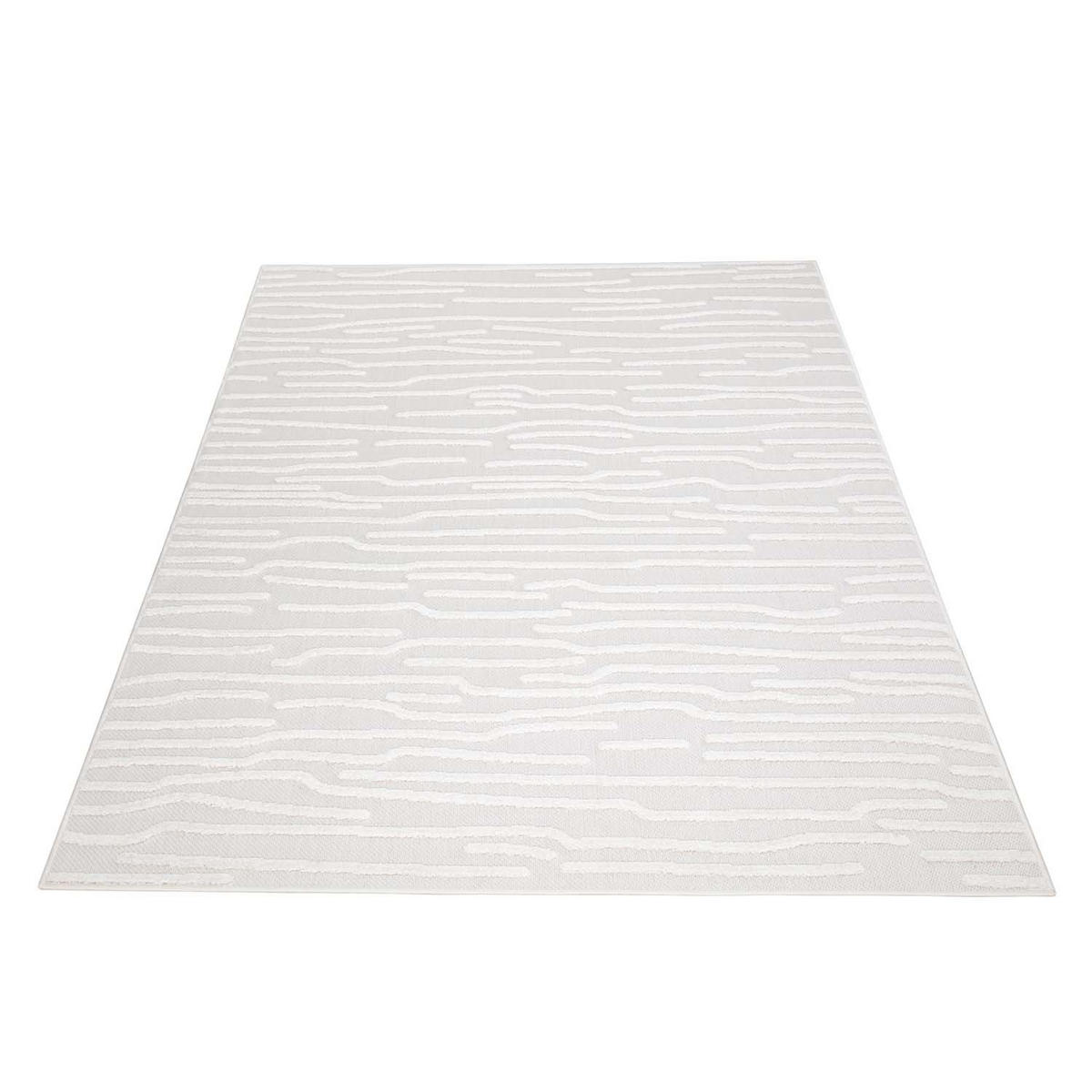 OUTDOOR-TEPPICH Santorini 450 Creme 60x110 cm - Creme, Textil (60/110cm) - carpet city