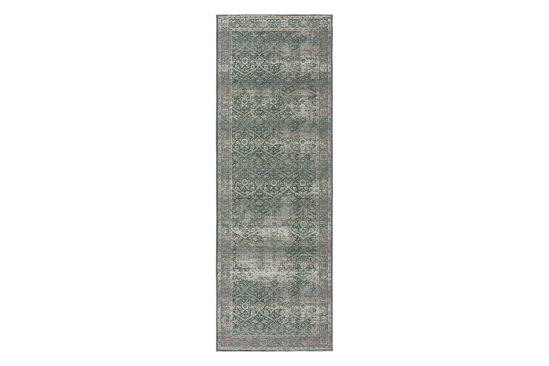KUNSTLOFT VNITŘNÍ a venkovní běhoun Artis Zelená 80x250 cm