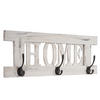 WANDGARDEROBE HOME SHABBY-LOOK Cremeweiß - Weiß, Holz (55/21/7cm) - MCW